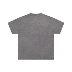 DUAA Vintage Pickup Truck Fire Graphic Oversized T‑Shirt