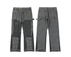 Gallery Dept. Grey Reworked Carpenter Denim