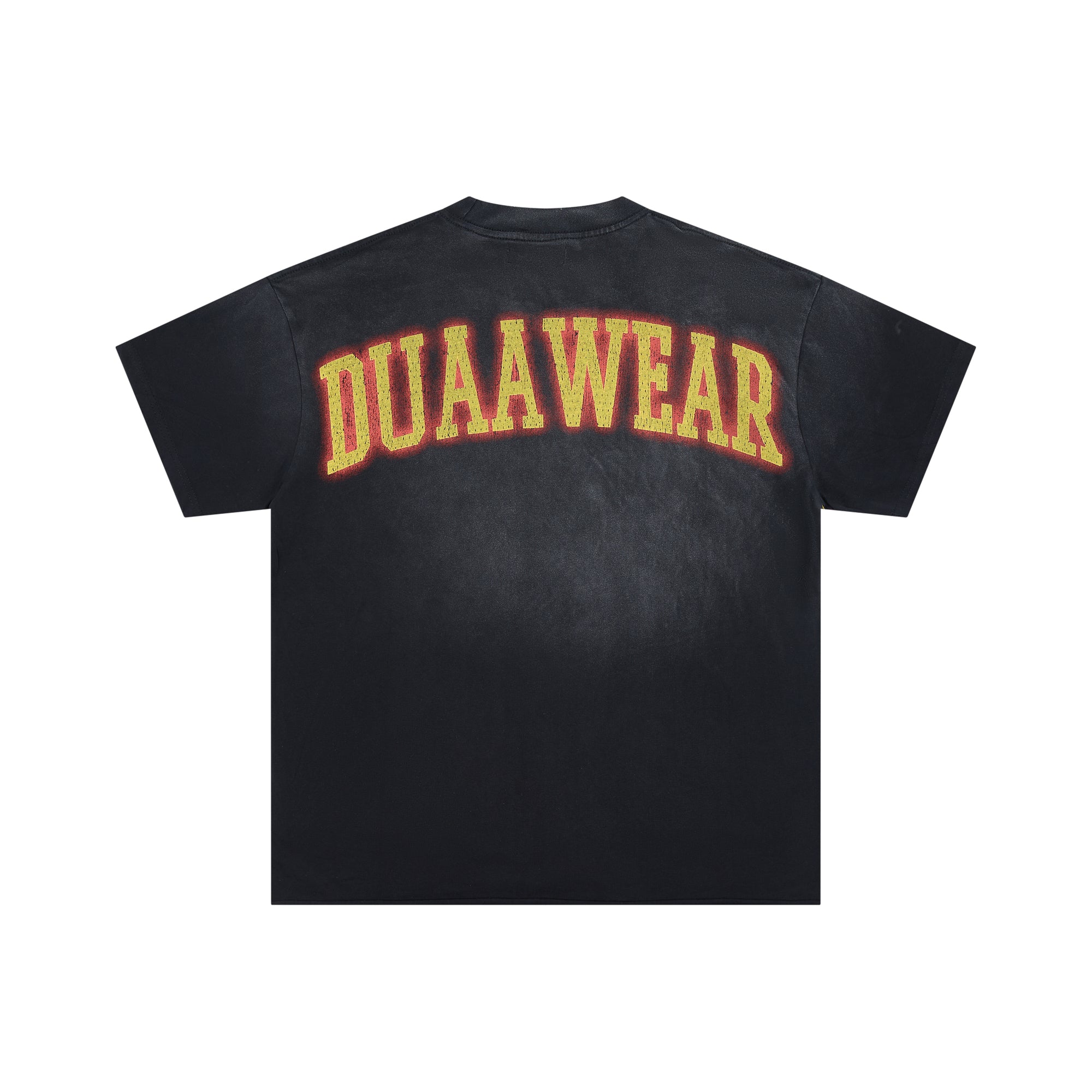 DUAA Wear Vintage Basketball Hoop Distressed Graphic T‑Shirt