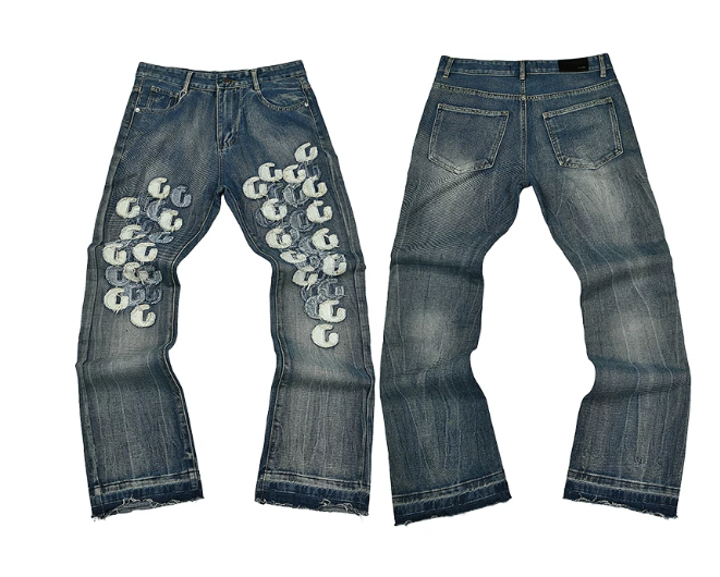 Gallery Dept. Embroidered Patch Denim