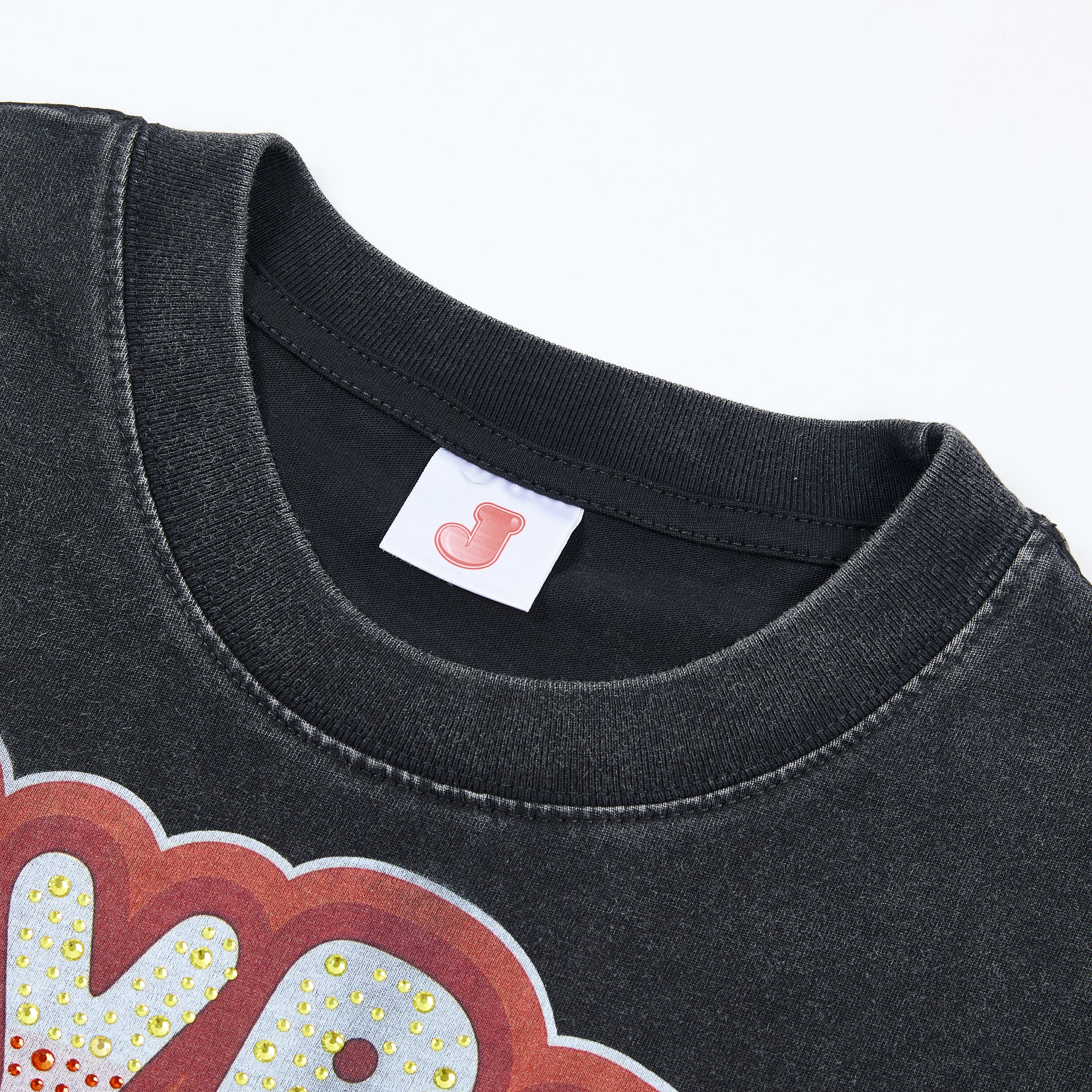 DUAA JELLYBEAN Explosion Skater Character Graphic Short Sleeve Tee