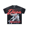 DUAA Worldwide Cowboy Horse Rider Vintage Washed Graphic T‑Shirt