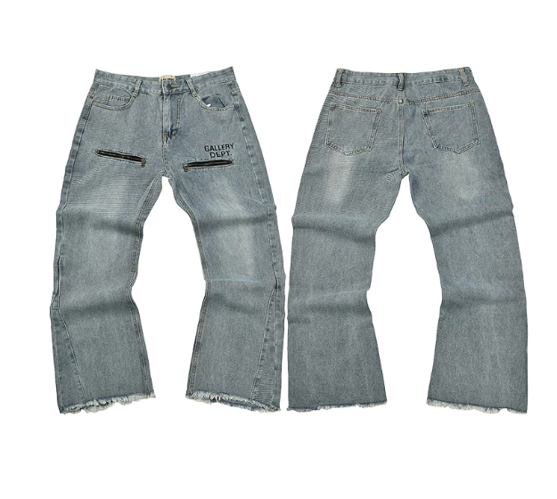 Gallery Dept. Zip Pocket Flare Denim