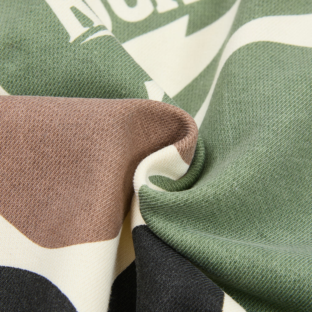 RoughPlay Camo Print Zip‑Up Vintage Hoodie