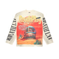 RoughPlay Astronaut Mars Vintage Distressed Long Sleeve Tee