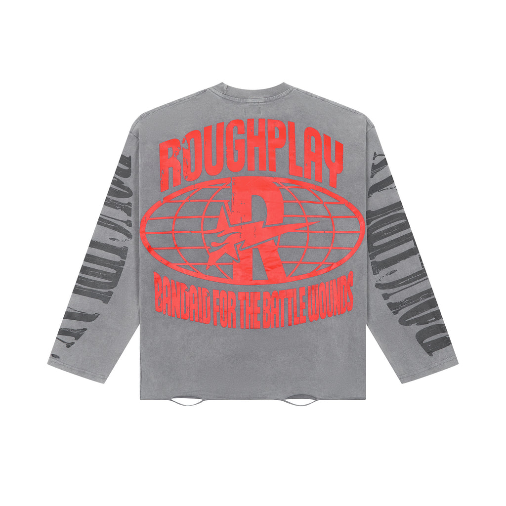 RoughPlay Astro Boy Vintage Distressed Long Sleeve Tee