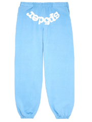 Sp5der Worldwide Tracksuit Set in Baby Blue