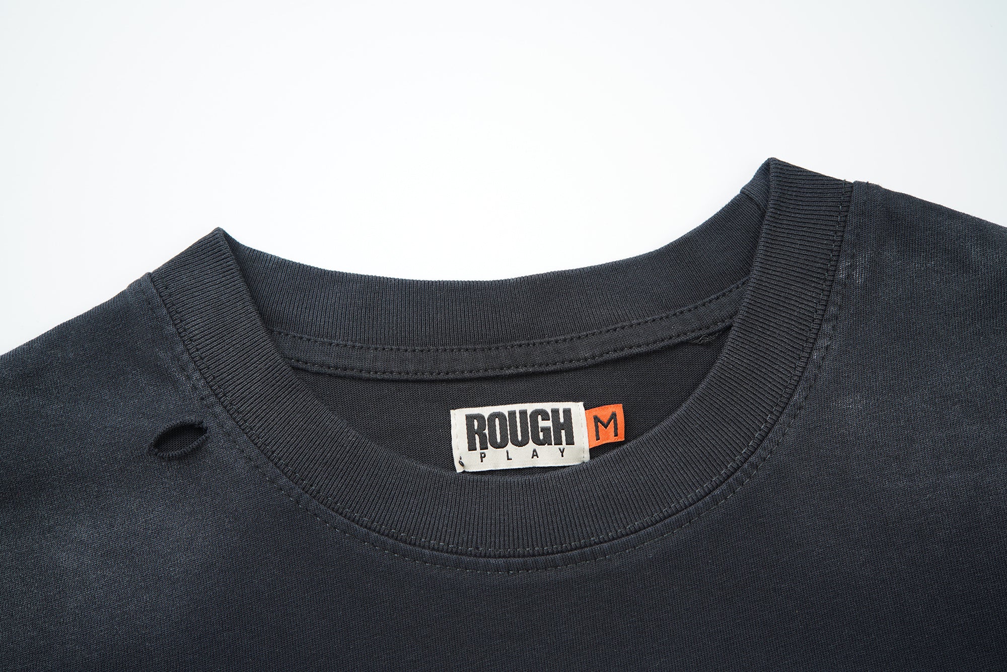 RoughPlay Gorilla City Racing Car Graphic Distressed Short‑Sleeve Tee Vintage Streetwear T‑Shirt