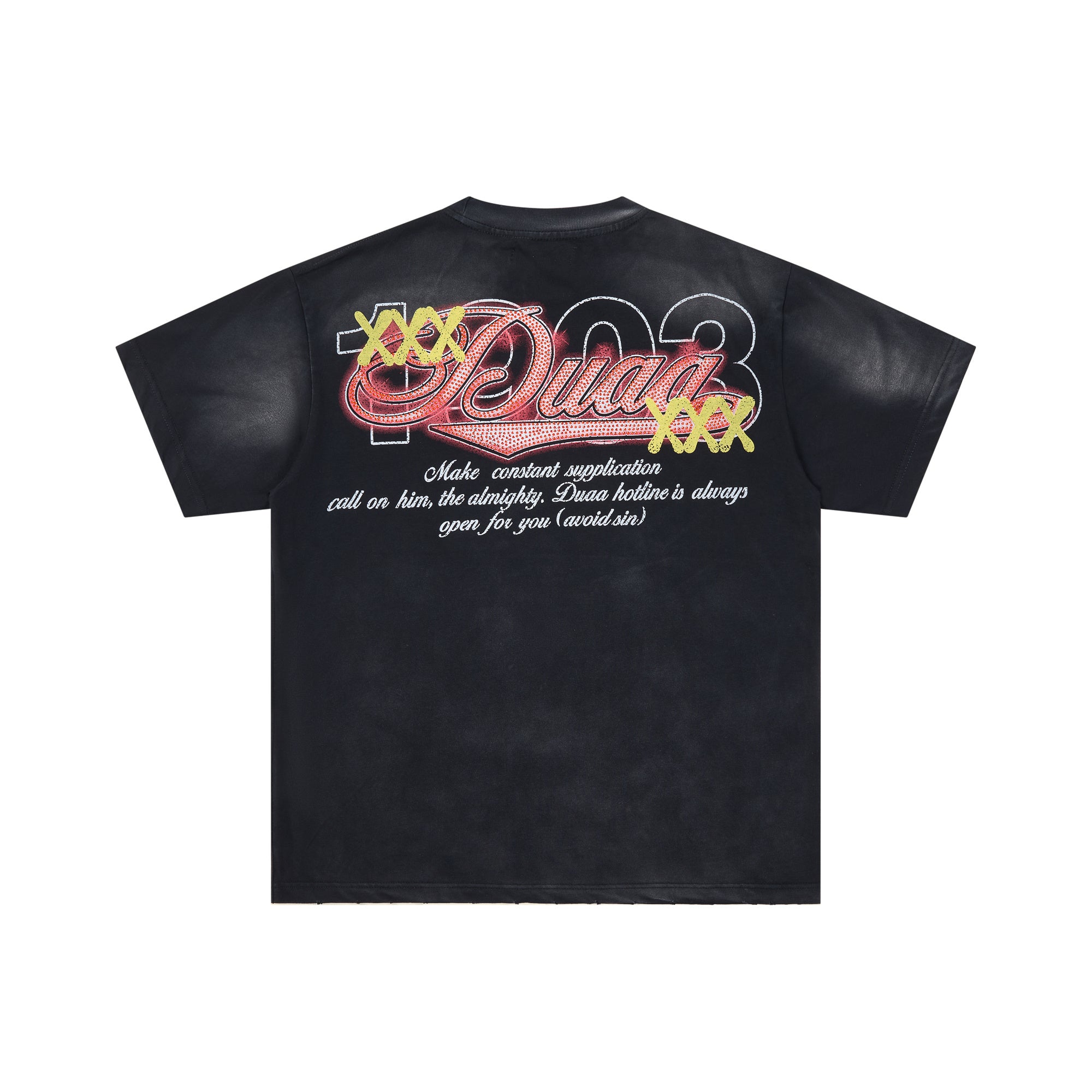 DUAA 8‑Ball Poker Fire Vintage Graphic T‑Shirt