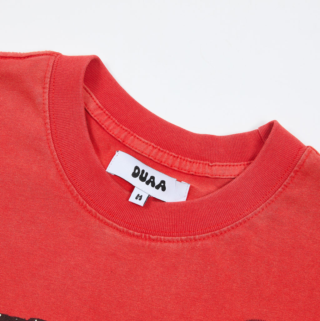 DUAA Panther Chinese Character Graphic Short Sleeve Tee