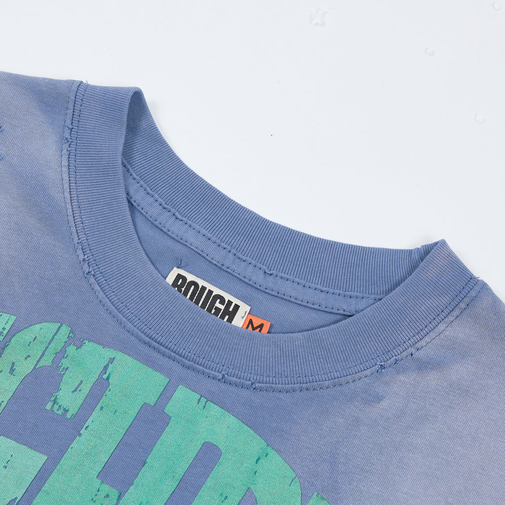 DUAA Roughplay Vintage Race Car Distressed Graphic Short Sleeve Tee