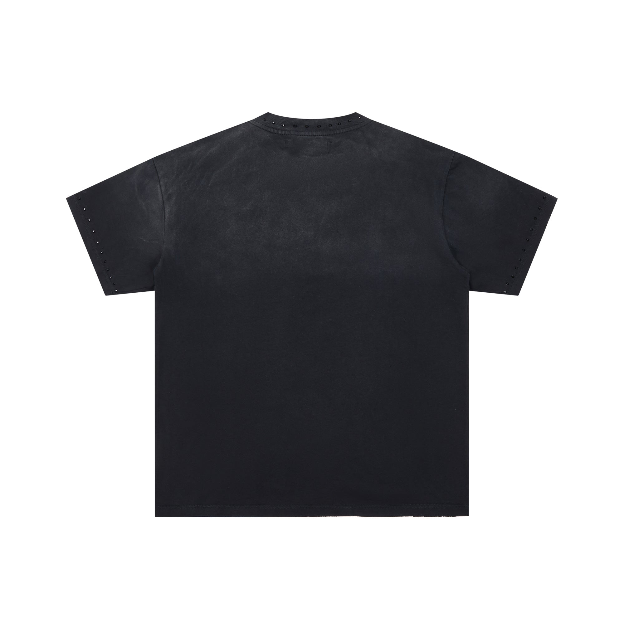 DUAA Rocket Fire Flame Vintage Washed Graphic T‑Shirt