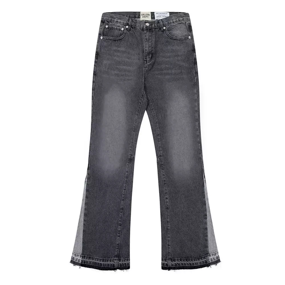 Gallery Dept American retro washing and old jeans men's loose straight-leg casual long trousers trendy