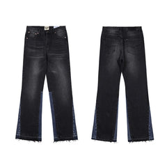 Gallery Dept basic washed flared jeans for men and women high street casual trousers