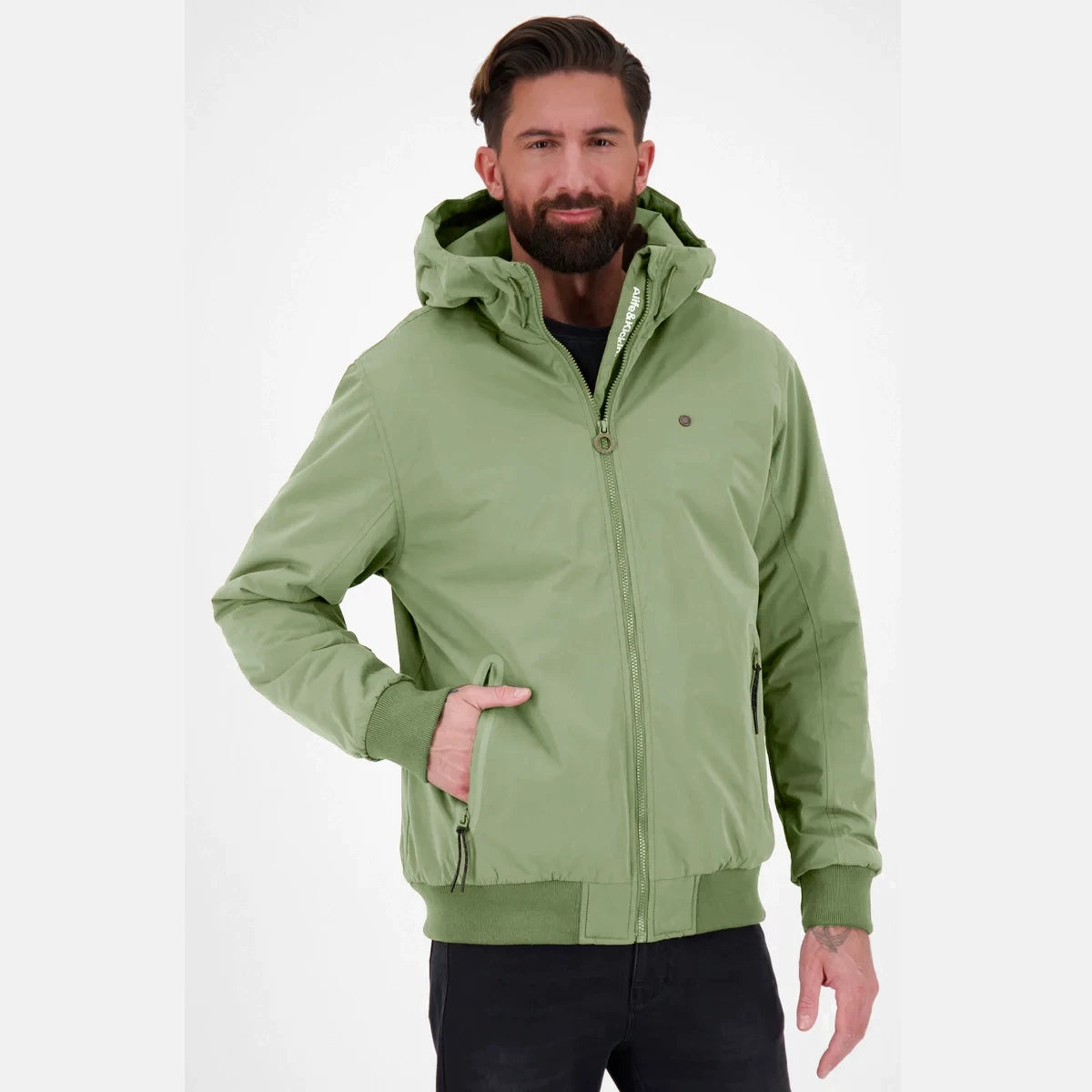 ALIFE\u0026KICKIN hooded sports jacket men's spring and autumn windproof and waterproof outdoor leisure hiking jacket
