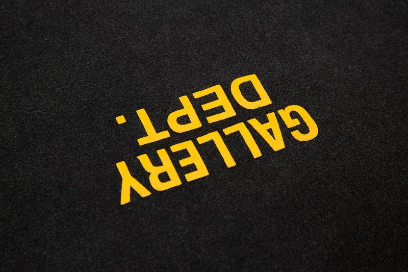 GALLERY DEPT High Street Retro Doing Old Wash Reverse Letter Printed Short Sleeve Men's and Women's Loose Trendy Brand T-shirt