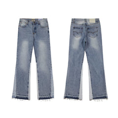 Gallery Dept basic washed flared jeans for men and women high street casual trousers