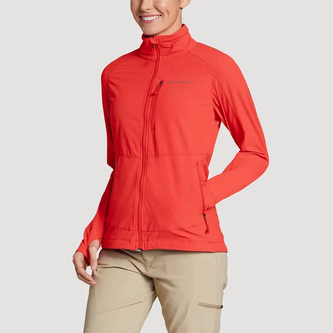 EDDIE BAUER Code Breakout Clearance Ms. Eddie Bauer Outdoor Mountaineering and Hiking Stand up Collar Soft Shell Jacket