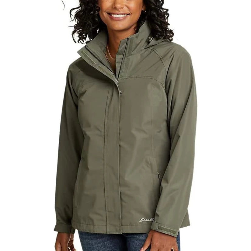 EddieBauer Cut Code Clearance Ms. EddieBauer Outdoor Mountaineering Hooded Stormtrooper Jacket Waterproof Jacket