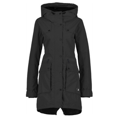 ALIFE\u0026KICKIN/Alef\u0026Kiki Spring and Autumn Windproof Medium to Long Hooded Outdoor Hiking Work Jacket for Women