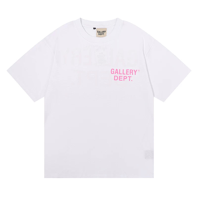 Gallery DEPT Basic Letter Printed T-shirt Oversize Loose Men and Women Couple Short Sleeve Teen