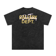Gallery Dept BODY COCKTAILS TEE High Street Washed Vintage Short sleeved T-shirt Trendy