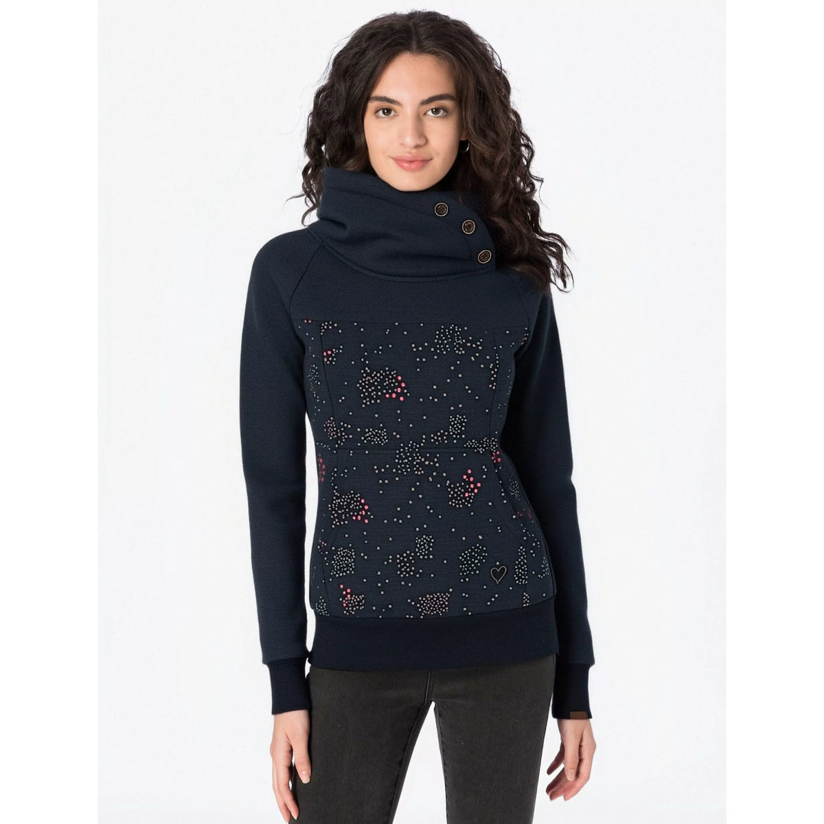 Alife\u0026Kikin/Alef\u0026Kiki Foreign Trade Design Hoodie Fleece Warm Women's Windproof Top