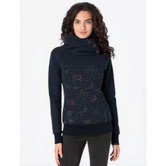Alife\u0026Kikin/Alef\u0026Kiki Foreign Trade Design Hoodie Fleece Warm Women's Windproof Top