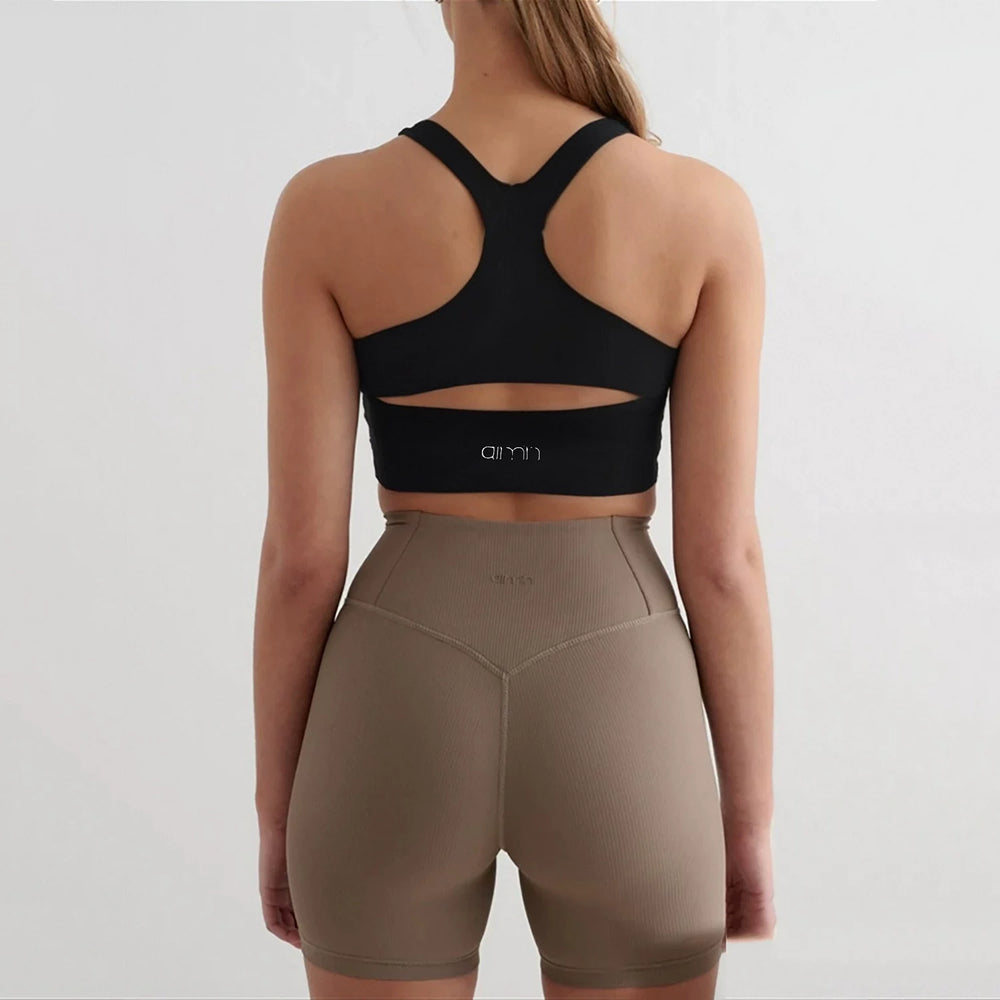 Swedish AIMN sports bra, women's fitness yoga bra, high-strength shock-absorbing running vest, yoga back beauty