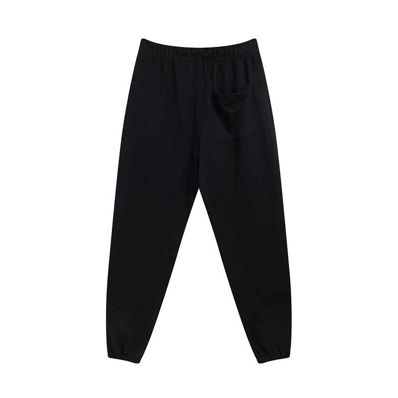 GALLERY DEPT basic letter print logo drawstring trousers pure cotton cuff casual trousers unisex sweatpants