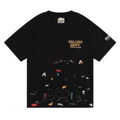 GALLERY DEPT TOKYO JAPAN Inkjet Printed T-shirt Summer Loose Casual Men and Women Couple Short Sleeves