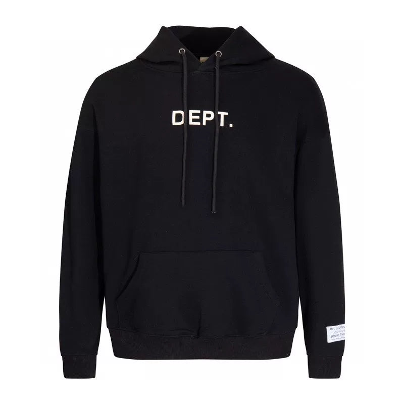 Meichao Gallery Depot new vintage letter logo printed hoodie for men and women, versatile casual hooded sweatshirt