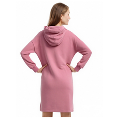 Alife\u0026Kikin/Alef\u0026Kiki Foreign Trade Medium and Long Hooded Hoodie Women's Casual Loose Thin Velvet Hoodie