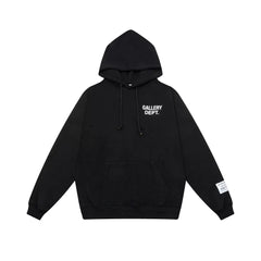 GALLERY DEPT Classic Letter Printed Hoodie from Europe and America INS Men's and Women's High Street Loose Cotton Pullover Sweater