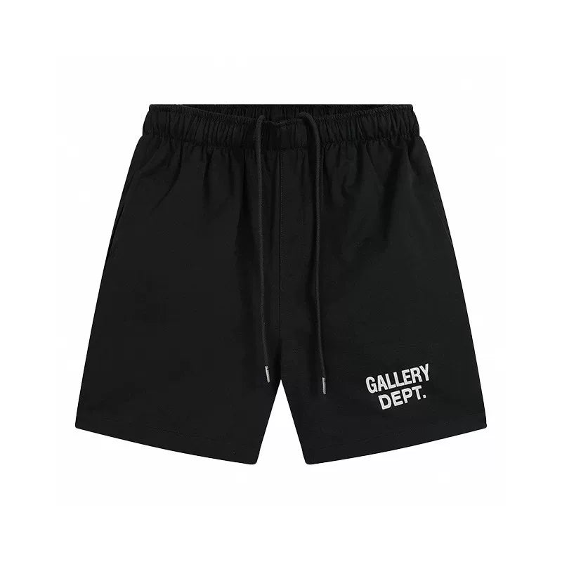 GALLERY DEPT new basic letter logo printed shorts, pure cotton casual pants, summer loose five quarter pants