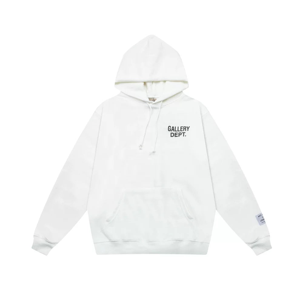 GALLERY DEPT Classic Letter Printed Hoodie from Europe and America INS Men's and Women's High Street Loose Cotton Pullover Sweater
