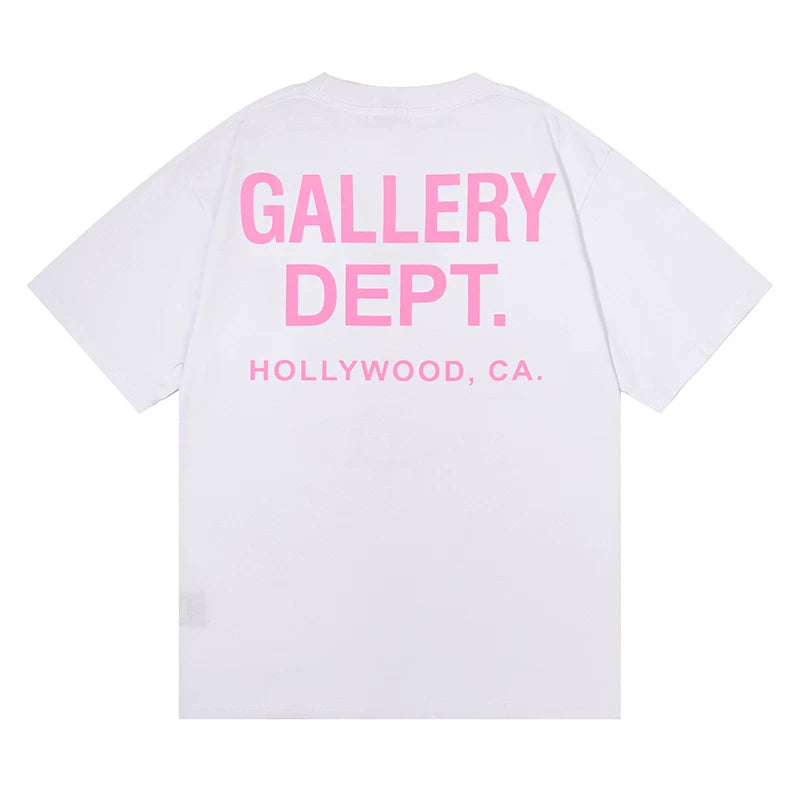 Gallery DEPT Basic Letter Printed T-shirt Oversize Loose Men and Women Couple Short Sleeve Teen