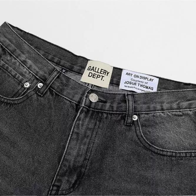 Gallery Dept American retro washing and old jeans men's loose straight-leg casual long trousers trendy