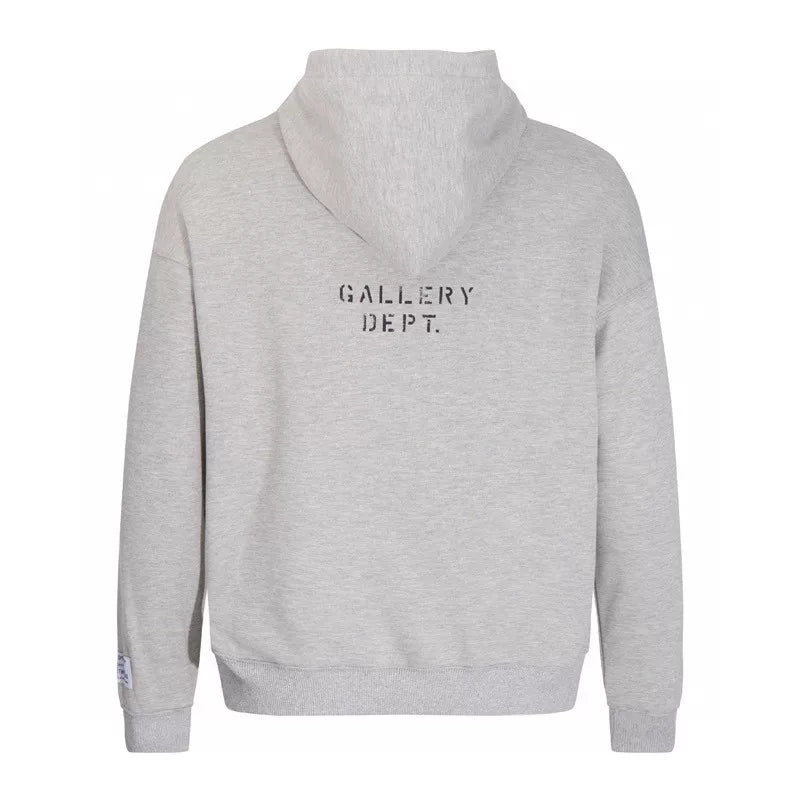 Meichao Gallery Depot new vintage letter logo printed hoodie for men and women, versatile casual hooded sweatshirt