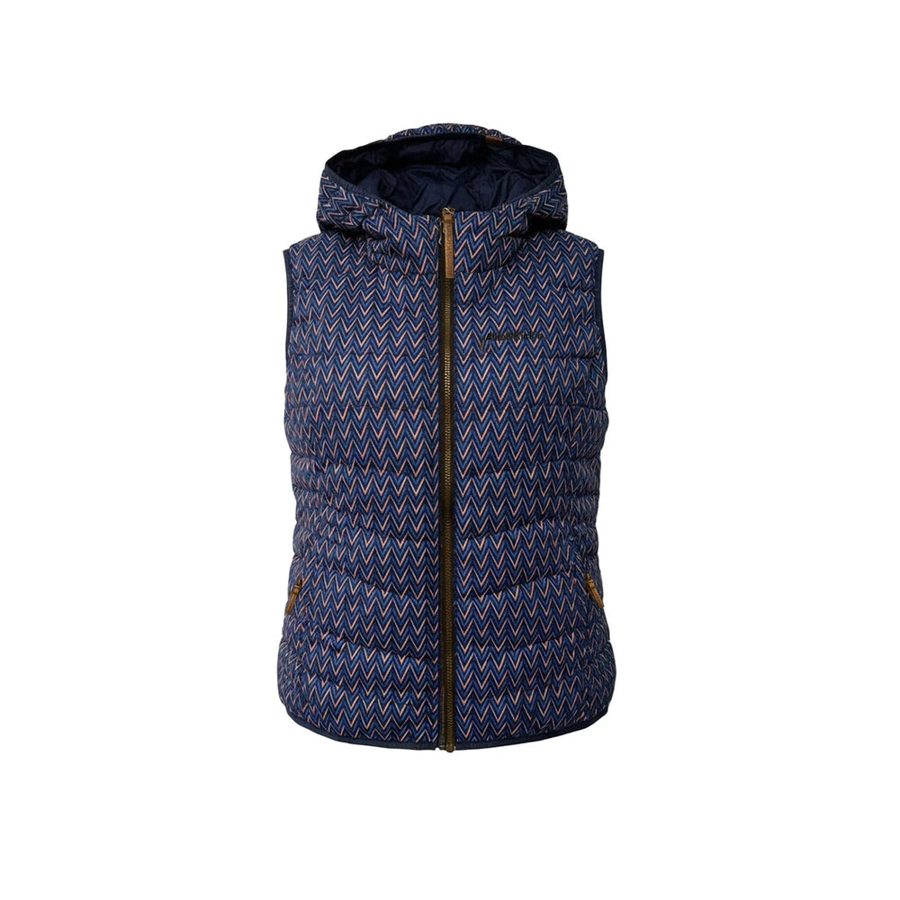 ALIFE\u0026KICKIN Outdoor Warm Hooded Vest Women's Polka Dot Printed Down Cotton Warm Casual Tank Jacket