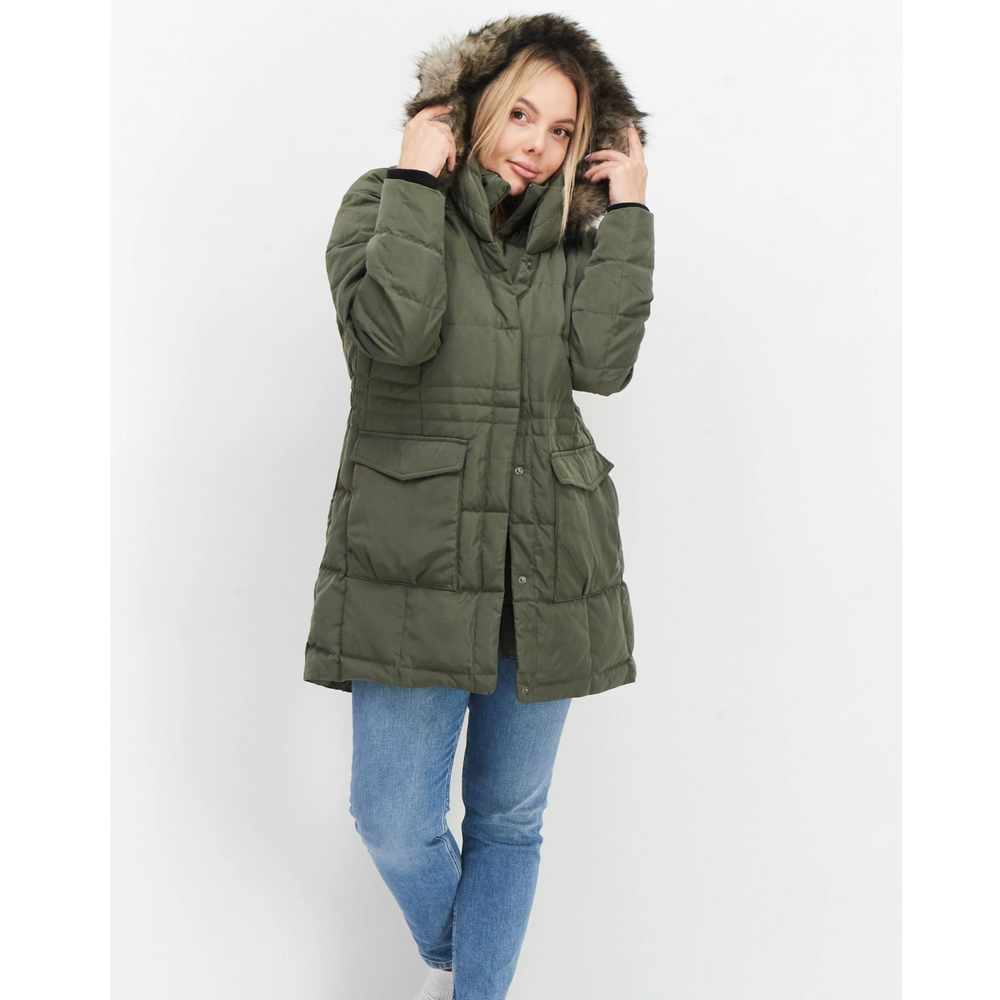 Eddie Bauer, broken code clearance, women's outdoor down jacket, parka coat, 650 puffs, waterproof
