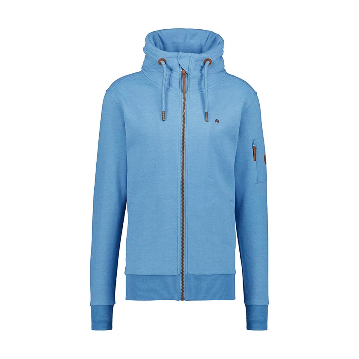 Alife&Kikin Winter-Spring Zippered Warm Long-Sleeved Hooded Shirt