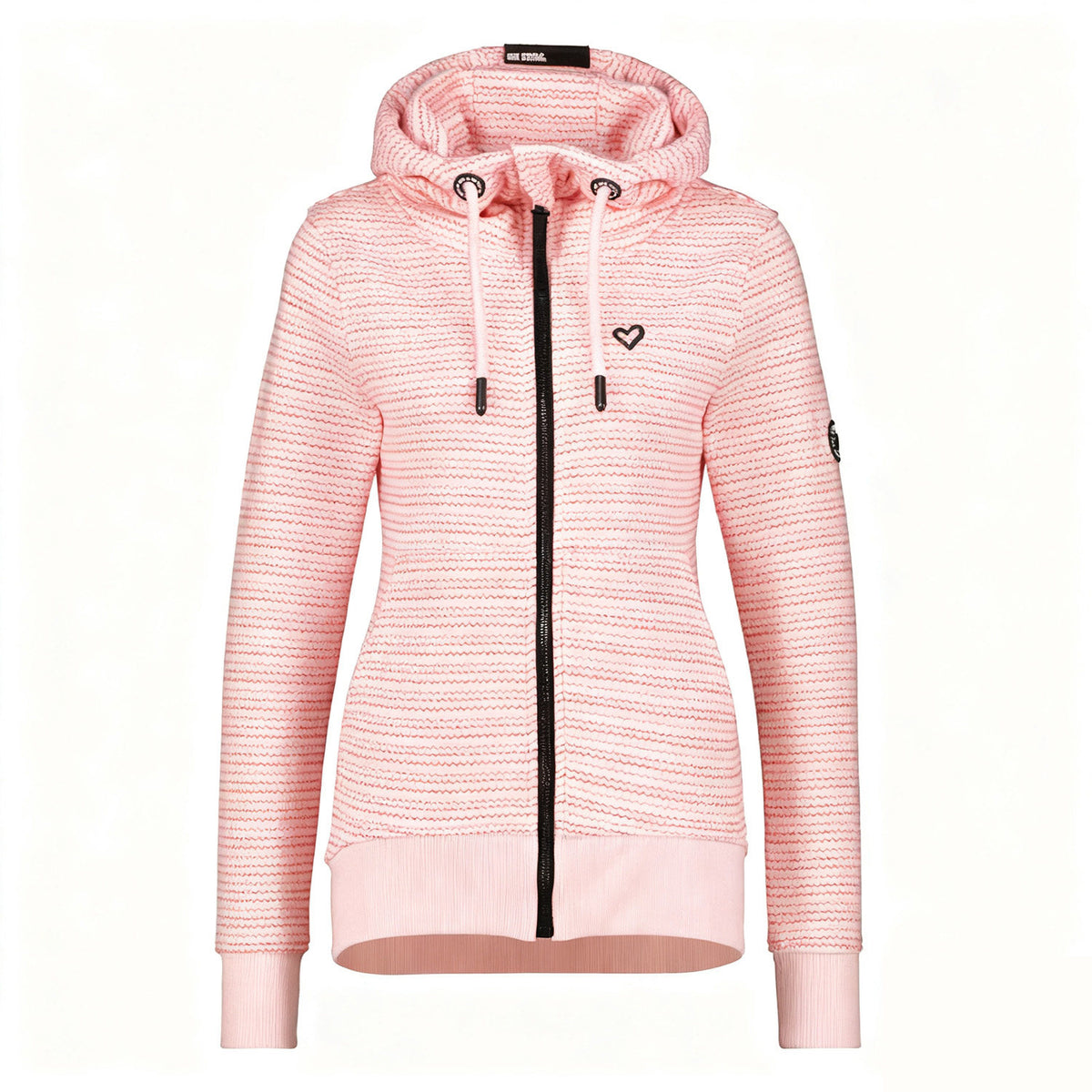 Alife&Kickin Hooded Zip-Up Sweatshirt