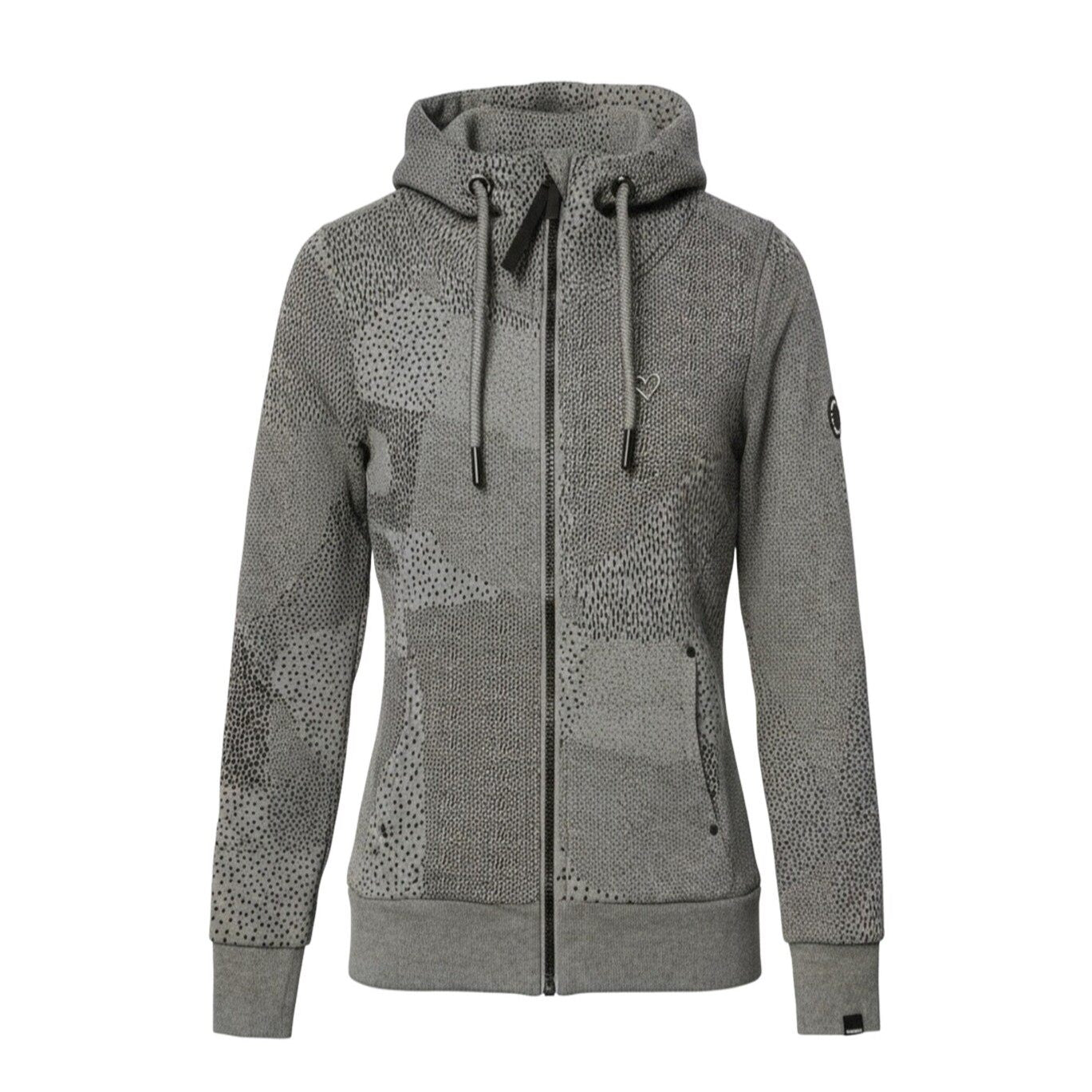 Alife&Kickin Hooded Zip-Up Sweatshirt