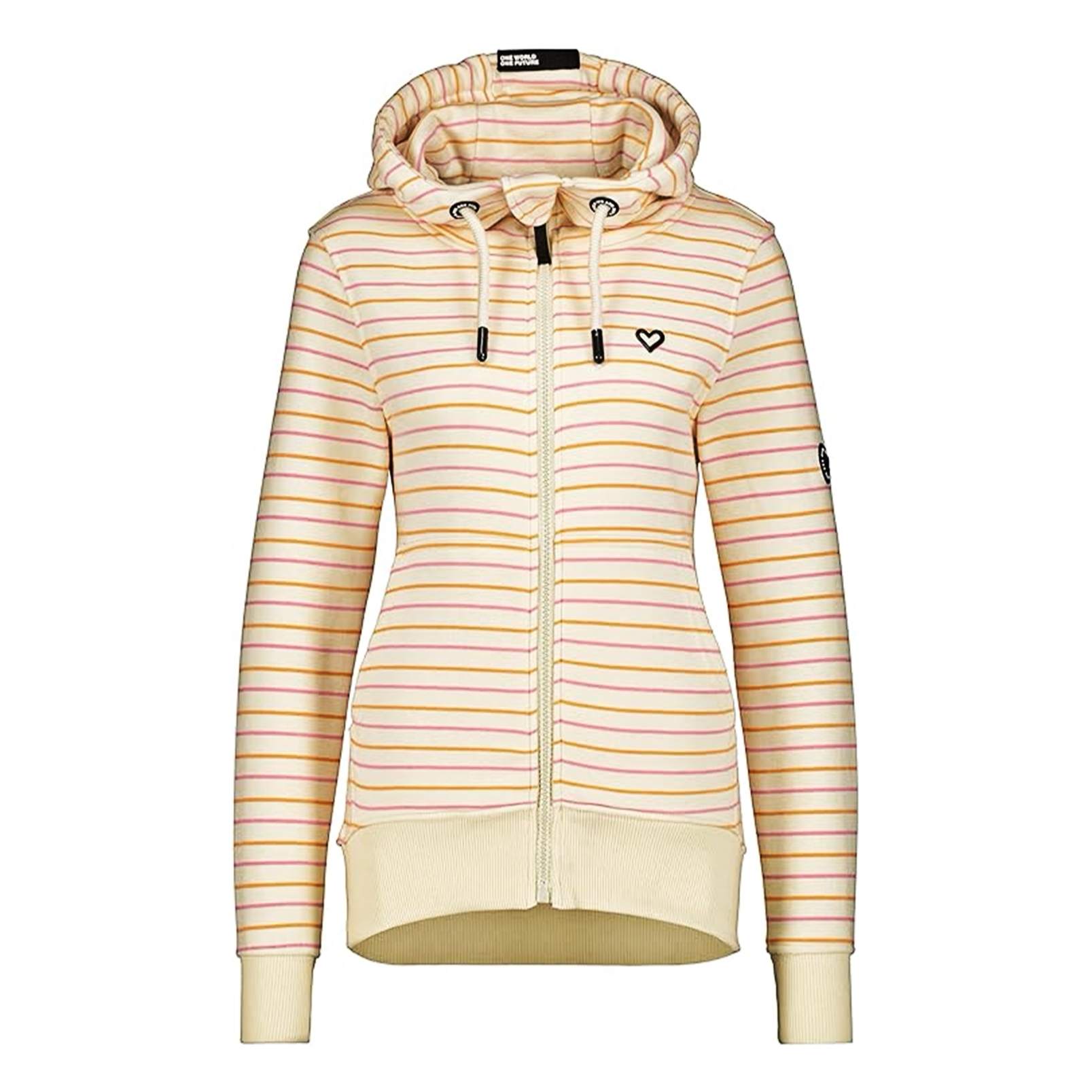 Alife&Kickin Hooded Zip-Up Sweatshirt