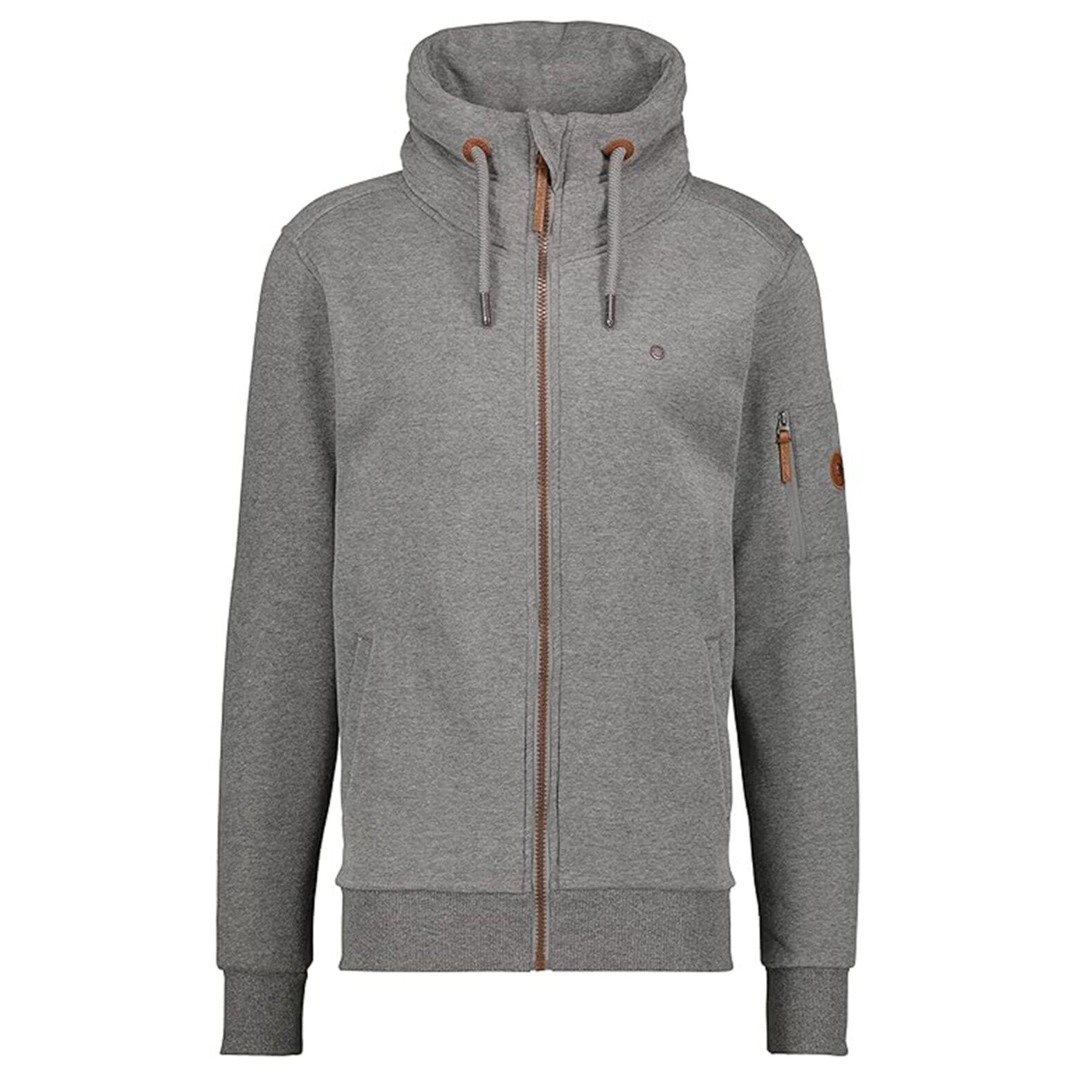 Alife&Kikin Winter-Spring Zippered Warm Long-Sleeved Hooded Shirt