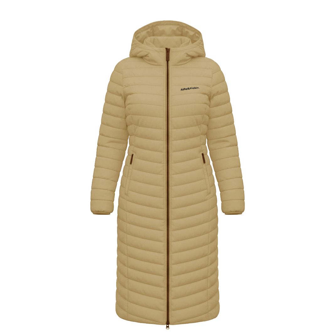Alife & Kickin Outdoor Cotton Coat - Knee-Length Long Style