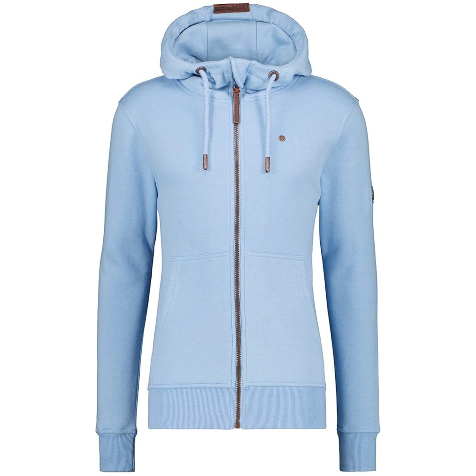 Alife&Kikin Winter-Spring Zippered Warm Long-Sleeved Hooded Shirt