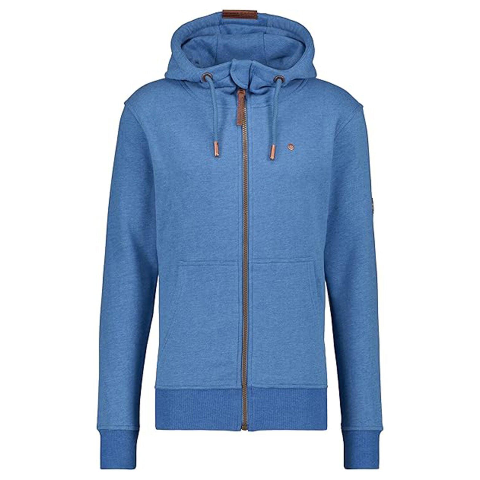 Alife&Kikin Winter-Spring Zippered Warm Long-Sleeved Hooded Shirt