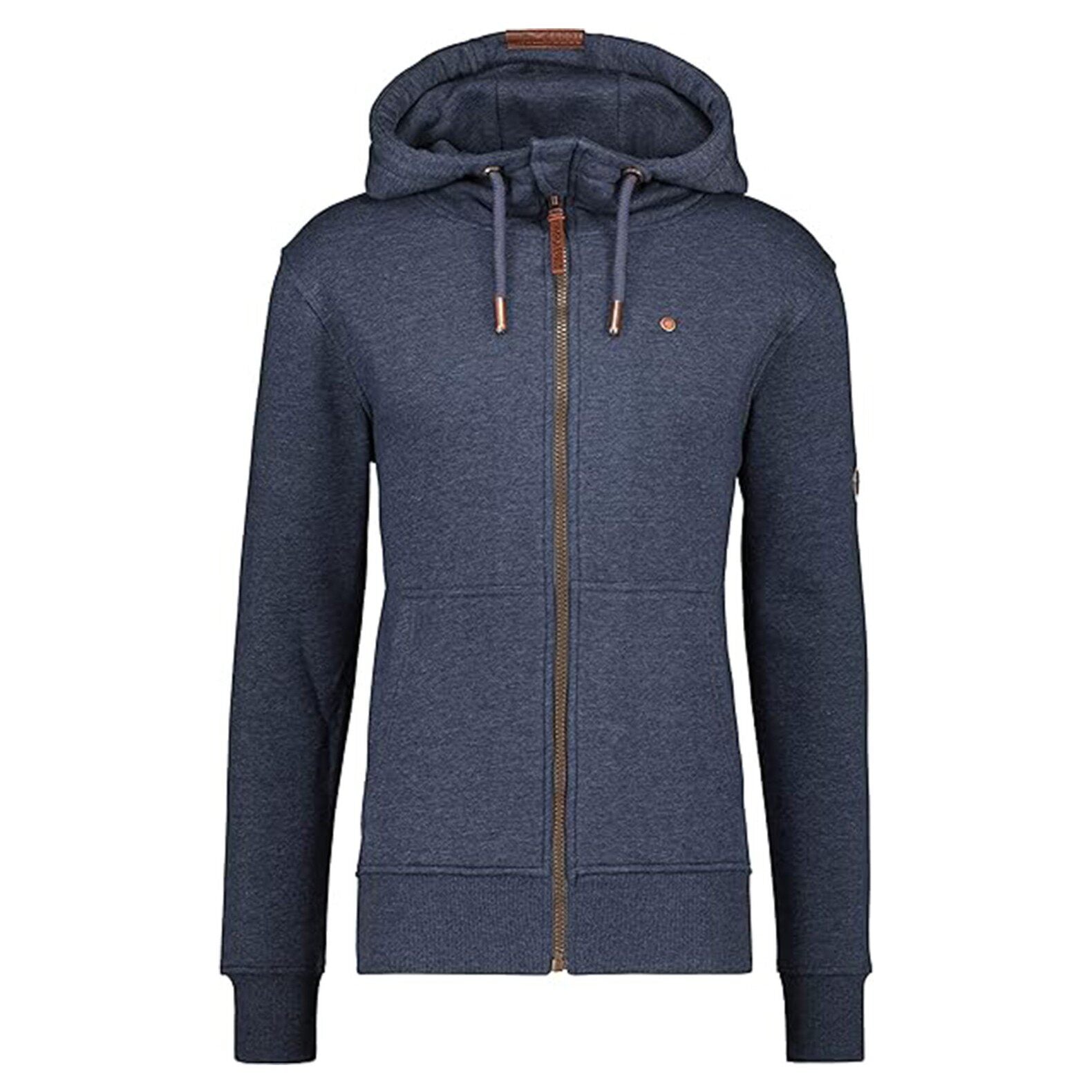 Alife&Kikin Winter-Spring Zippered Warm Long-Sleeved Hooded Shirt